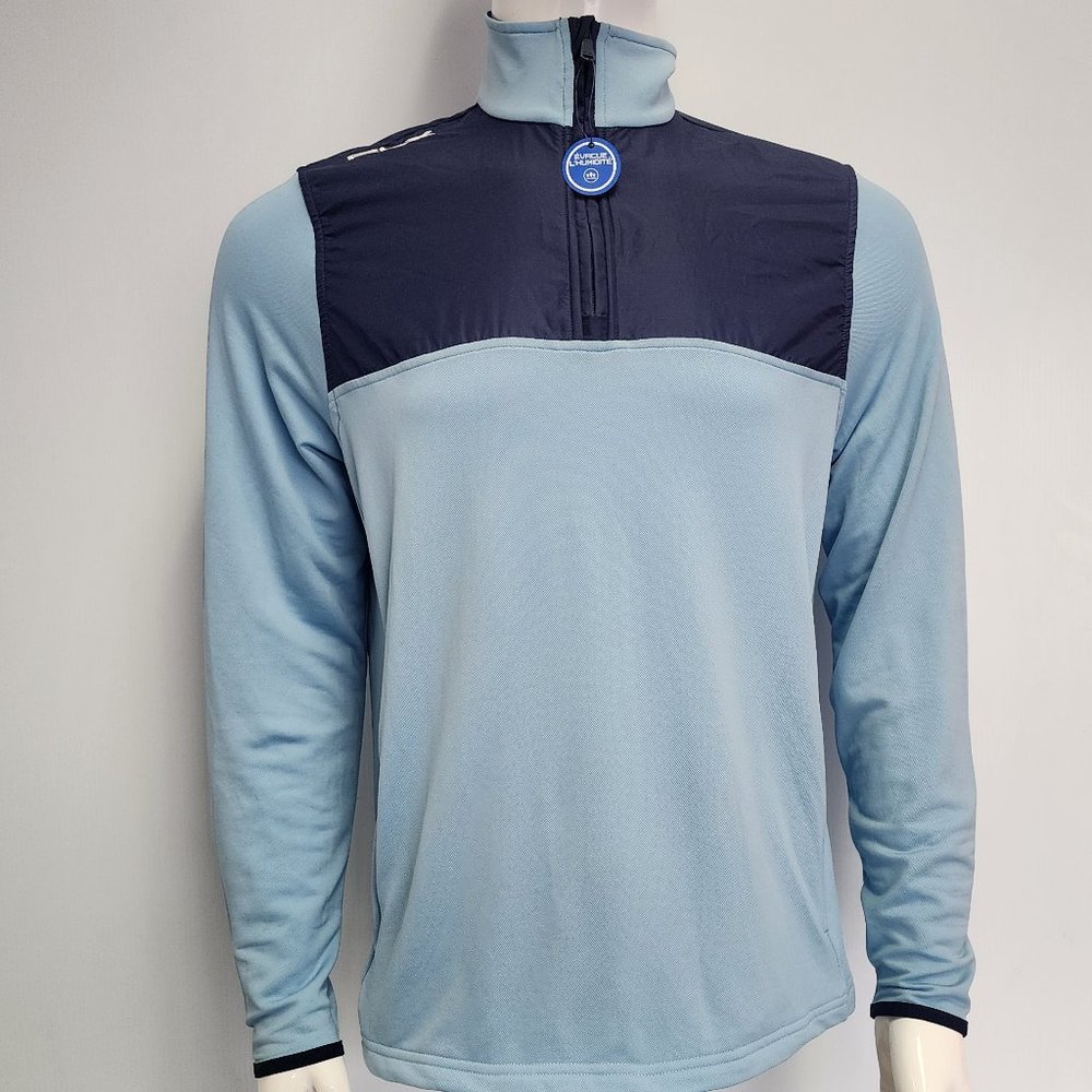 Ralph Lauren RLX  1/4 Zip Golf Performance Pullover Sandhollow blue [size M] NWT